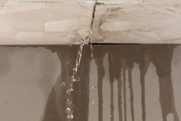 Professional Burst Pipe Cleanup technician working in Conway, AR